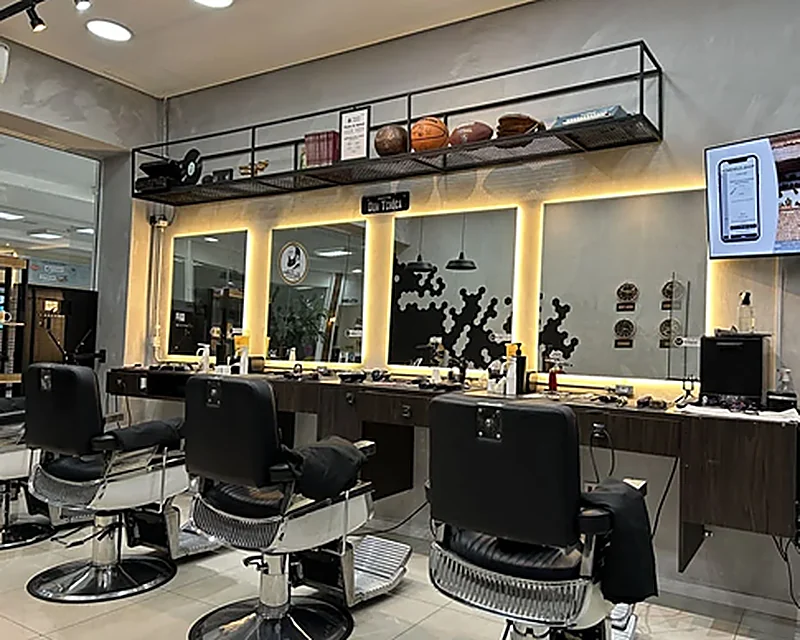 Estrutura da barbearia